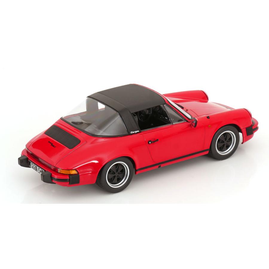 KK scale 1/18 Porsche 911 SC Targa 1983 レッド ポルシェ ミニカーの画像
