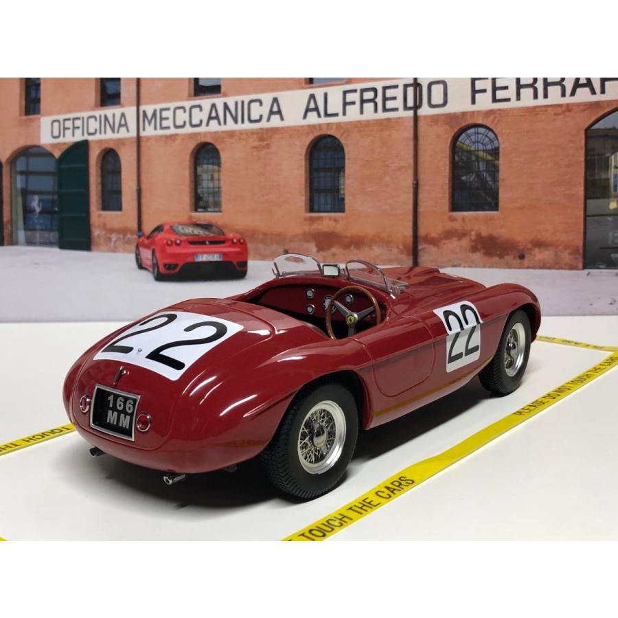 正規品を安く購入 KK scale 1/18 Ferrari 166 MM Barchetta Sieger 24h Le Mans 1949　ダイキャスト製　フェラーリ