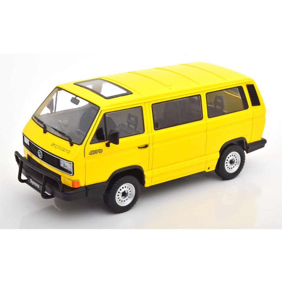 KKスケール KK scale 1/18 VW Bus T3 Syncro 1987 イエロー ダイ