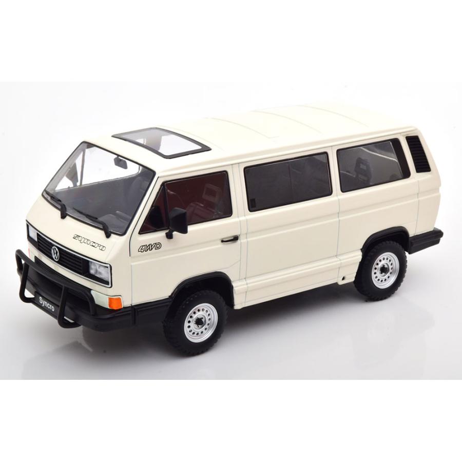 KKスケール KK scale 1/18 VW Bus T3 Syncro 1987 ホワイト ダイ