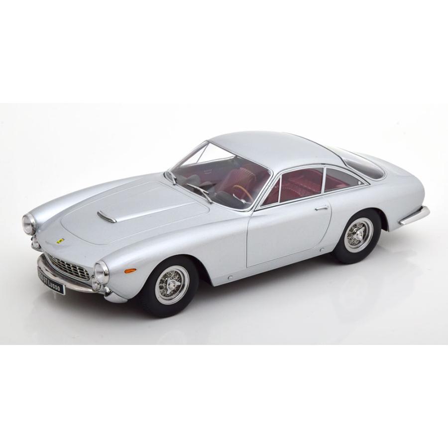 KK scale 1/18 Ferrari 250 GT Lusso 1962 シルバー ダイキャスト製 