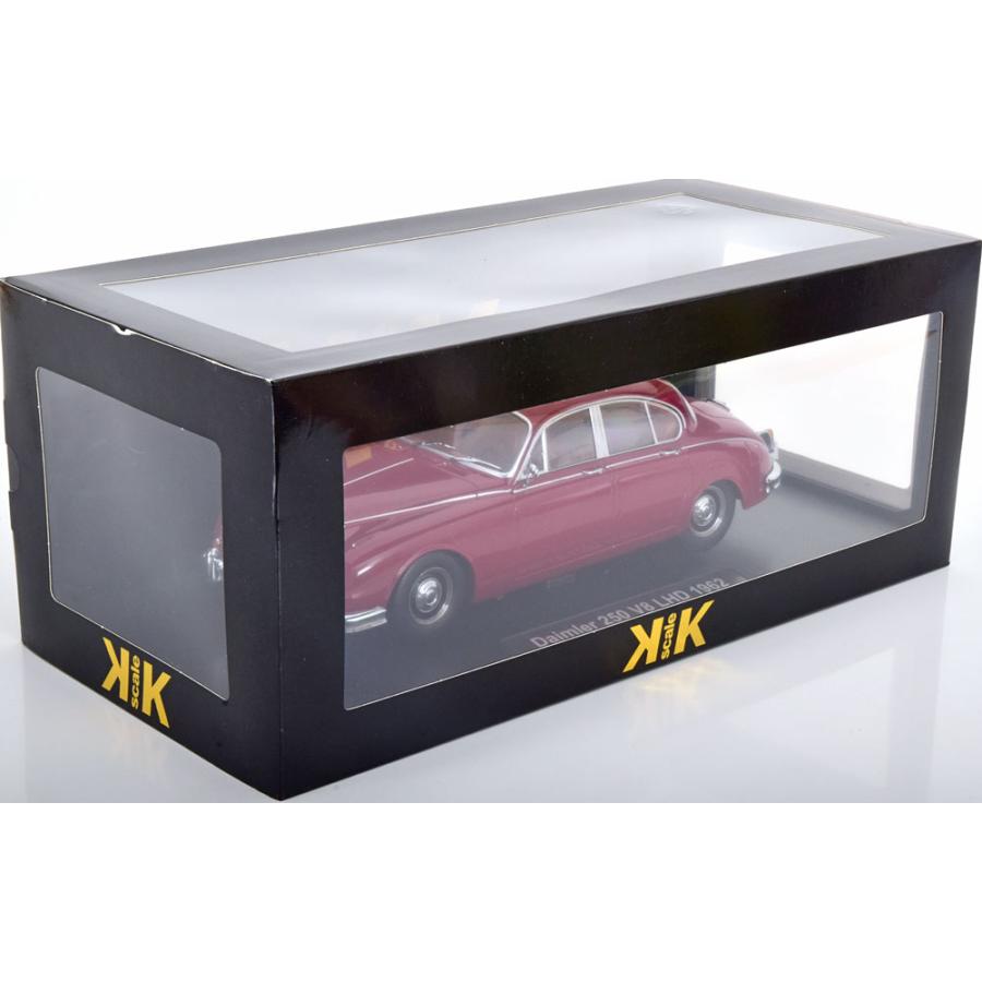 KK-Scale 1:18 Daimler 250 V8 RHD Año de construcción 1962 rojo KKDC181036 modelo coche