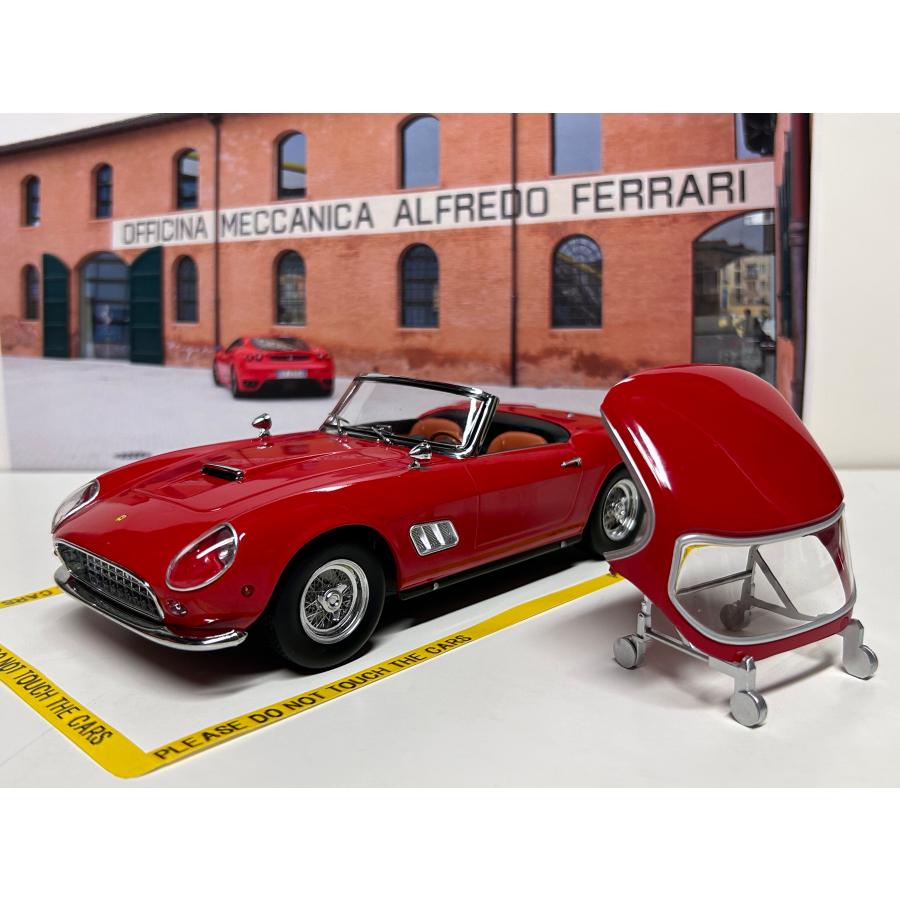 KK scale 1/18 Ferrari 250 GT California Spyder 1960 US　レッド　ダイキャスト製　フェラーリ｜garage-forza｜09
