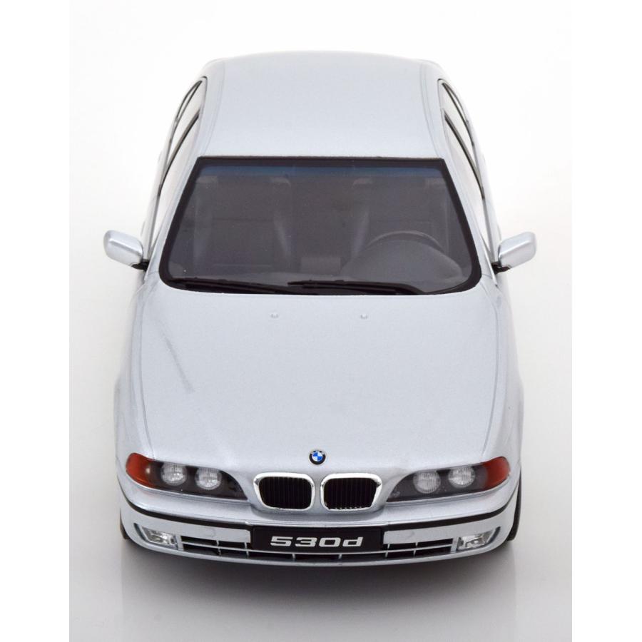 KKスケール KK scale 1/18 BMW 530d E39 Saloon 1995 シルバー ダイ