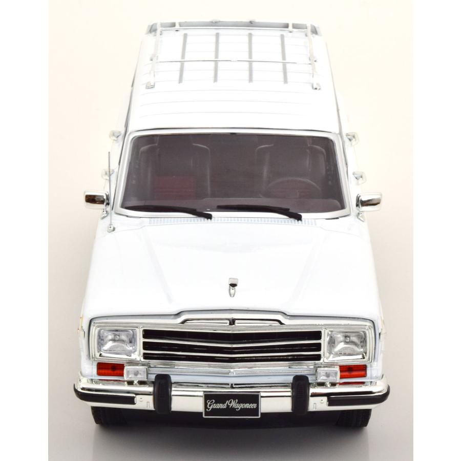 KKスケール KK scale 1/18 Jeep Grand Wagoneer 1989 ホワイト ダイ