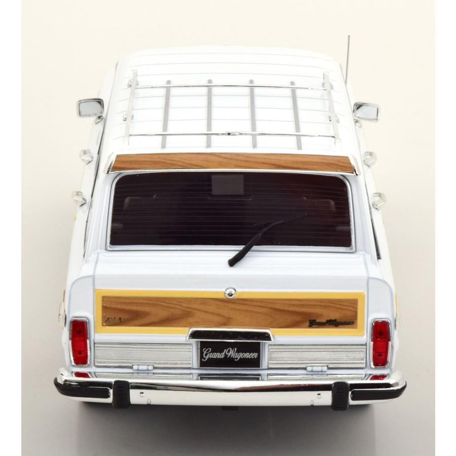 KKスケール KK scale 1/18 Jeep Grand Wagoneer 1989 ホワイト ダイ