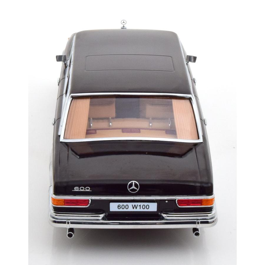 Mercedes Classe S 600 Pullman W100 1963 - KK-Scale 1/18 - Bleu - NEUVE