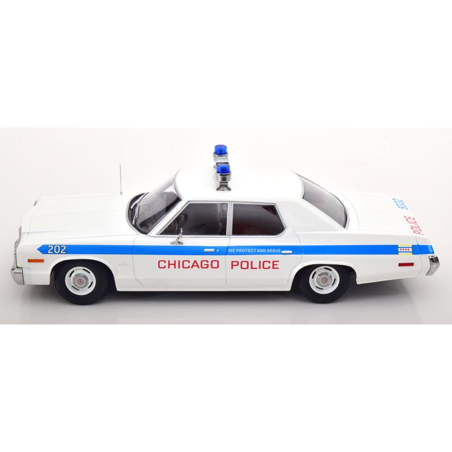 超特価SALE開催！ KK scale 1/18 Dodge Monaco Chicago Police 1974　ダイキャスト製　ダッジ　パトカー