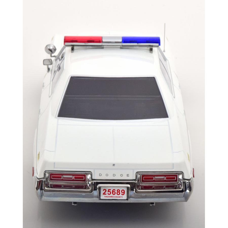 公式に取扱 KK scale 1/18 Dodge Monaco Hazzard County Police 1974　ダイキャスト製　ダッジ　パトカー