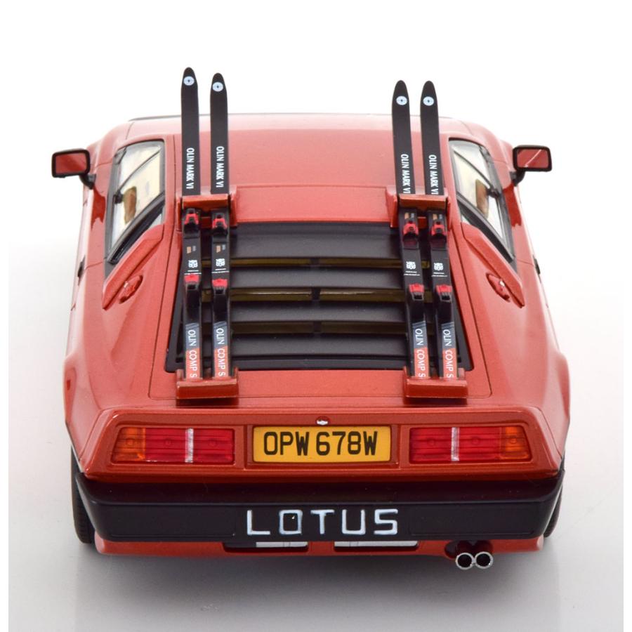 ネット割引 ＜予約品＞　KK scale 1/18 Lotus Esprit Turbo Movie-Version with ski 1981 007　ダイキャスト製　ロータス　エスプリ