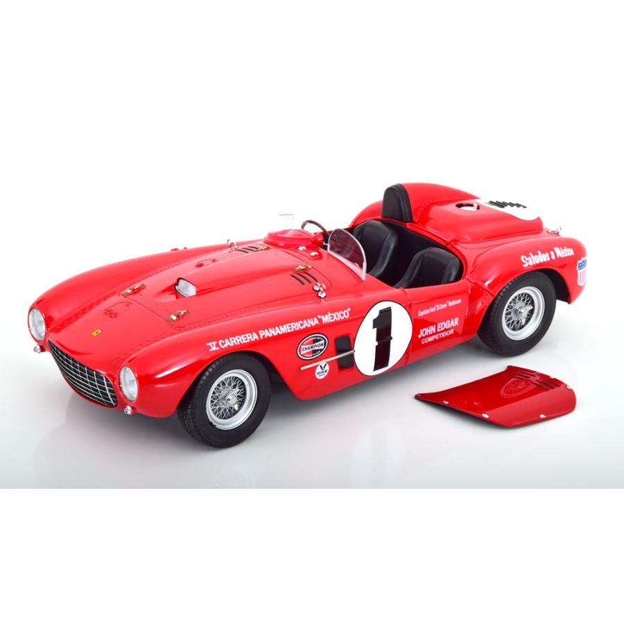 Ferrari 375 Plus V12 Spider #1 1954 Carrera Panamericana Red In 118 Scale