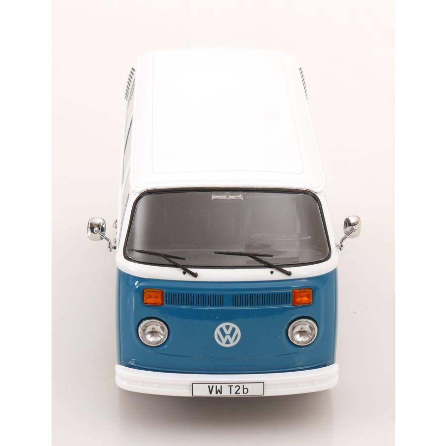 ＜予約品＞ KK scale 1/18 VW Bus T2b Fuchs-rims 1972 ブルー ダイキャスト製 ワーゲンバス  ミニカーの画像