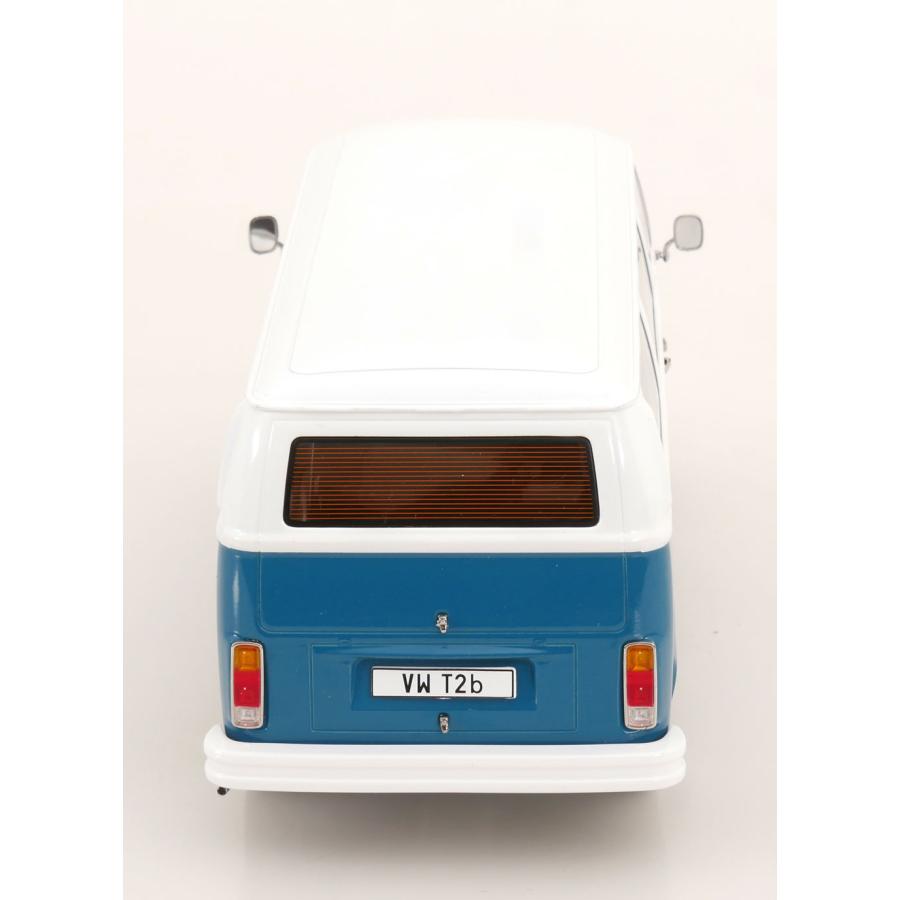 ＜予約品＞ KK scale 1/18 VW Bus T2b Fuchs-rims 1972 ブルー ダイキャスト製 ワーゲンバス  ミニカーの画像