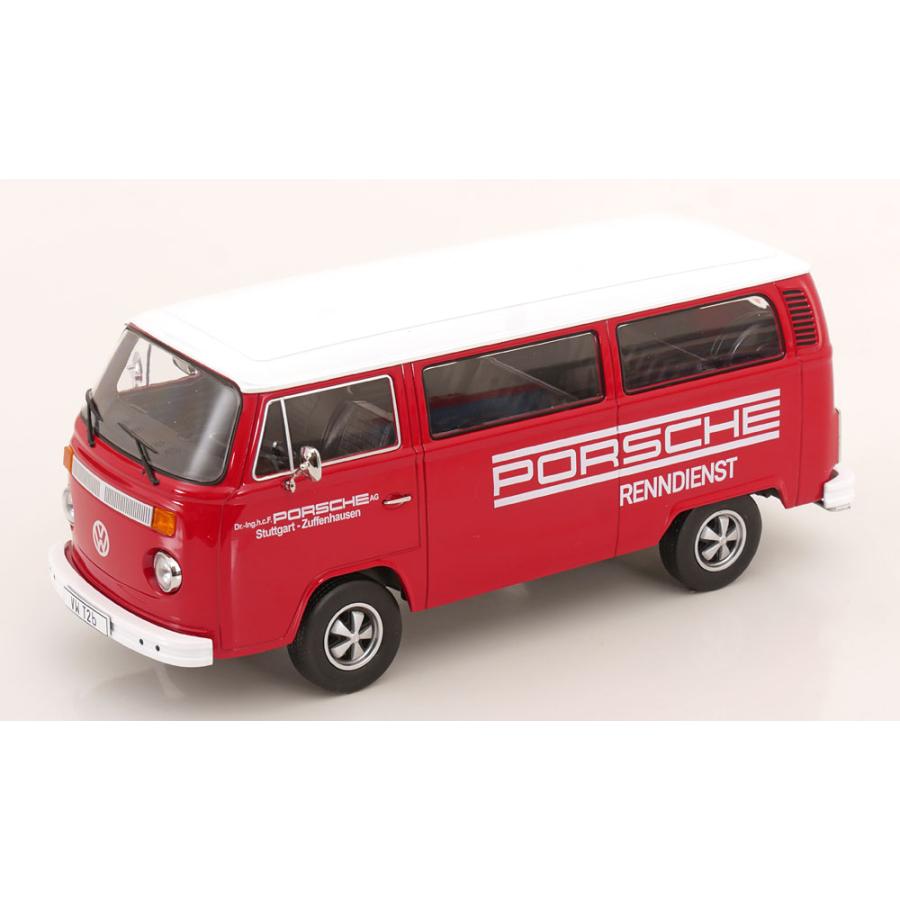 ミニカー 1/18 Widebody VW Bus JPS RWB KKスケール ＜予約品＞ KK scale 1/18 VW Bus T2b Porsche Renndienst