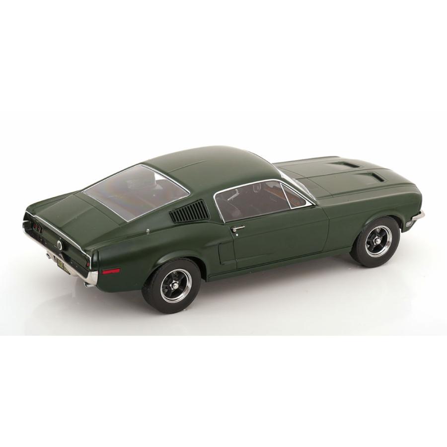＜予約品＞ KK scale 1/18 Ford Mustang GT Fastback Movie Edition 1968 グリーン ダイキャスト製 フォード マスタング ミニカーの画像