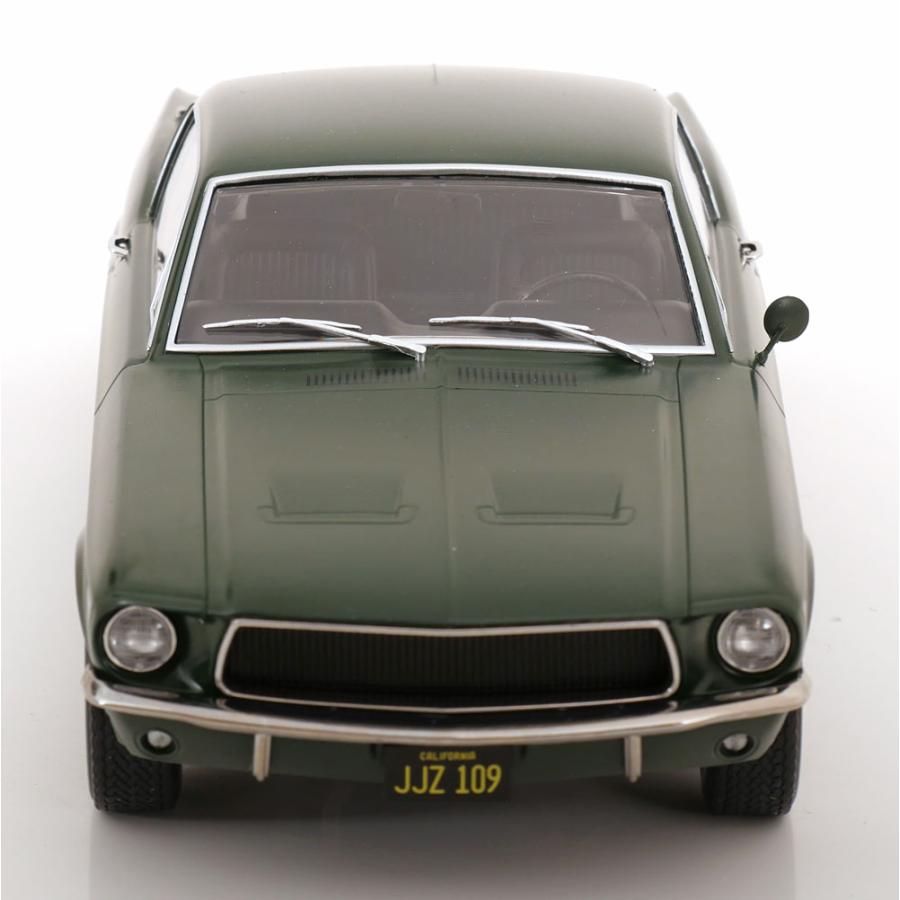 ＜予約品＞ KK scale 1/18 Ford Mustang GT Fastback Movie Edition 1968 グリーン ダイキャスト製 フォード マスタング ミニカーの画像