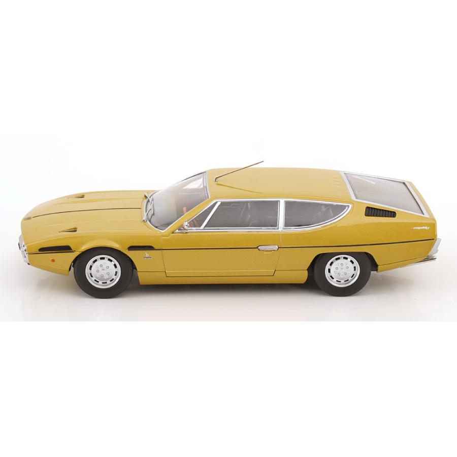 KK scale 1/18Lamborghini Espada S2 1970 ゴールド ダイキャスト製 ランボルギーニ エスパーダ ミニカーの画像