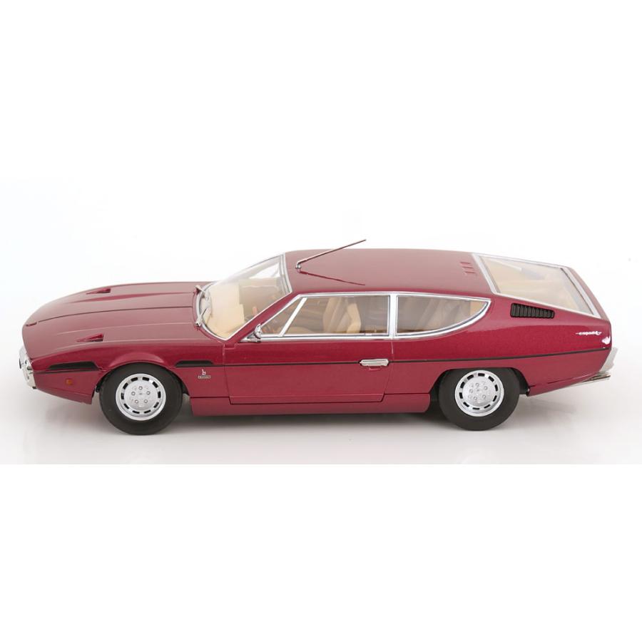 KK scale 1/18Lamborghini Espada S2 1970 レッド ダイキャスト製 ランボルギーニ エスパーダ ミニカーの画像