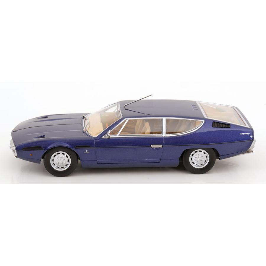 KK scale 1/18Lamborghini Espada S2 1970 ダークブルー ダイキャスト製 ランボルギーニ エスパーダ ミニカーの画像