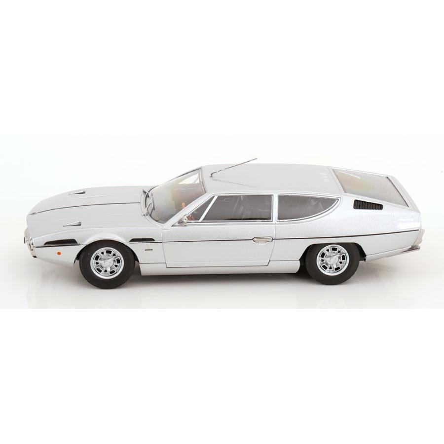 KK scale 1/18Lamborghini Espada S2 1970 シルバー ダイキャスト製 ランボルギーニ エスパーダ ミニカーの画像