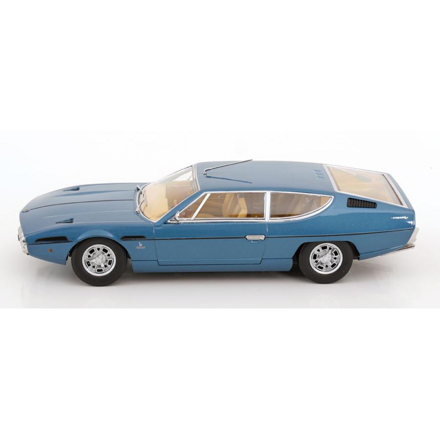 KK scale 1/18Lamborghini Espada S2 1970 ターコイズ ダイキャスト製 ランボルギーニ エスパーダ ミニカーの画像