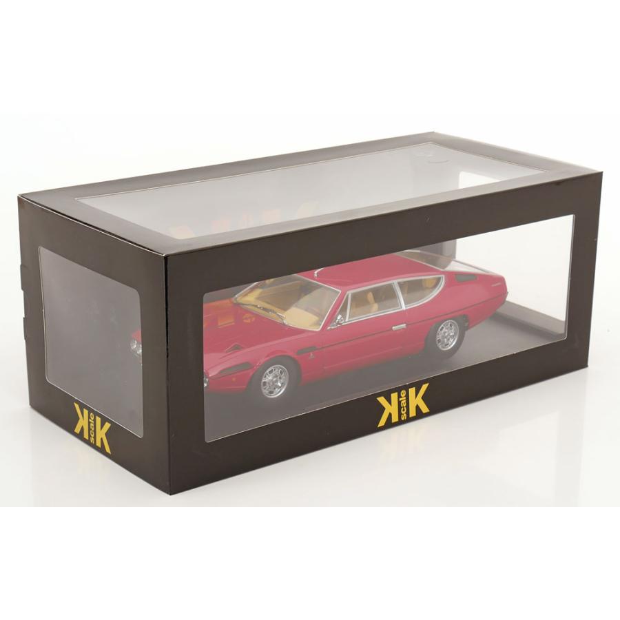 1/18 ランボルギーニエスパーダ 希少車 KKスケール KK scale 1/18Lamborghini Espada S2 1970 レッド ダイ