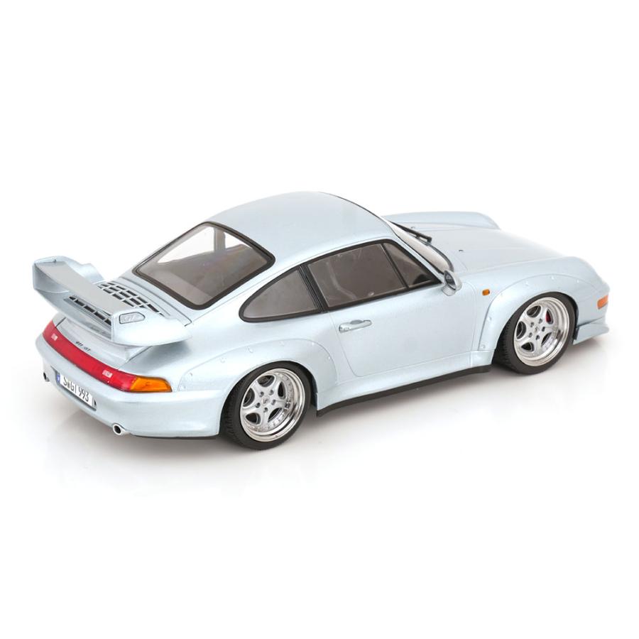 ＜予約品＞ KK scale 1/18 Porsche 911 (993) GT2  Speedline rims 1996 シルバー ポルシェ ダイキャスト製 ミニカーの画像