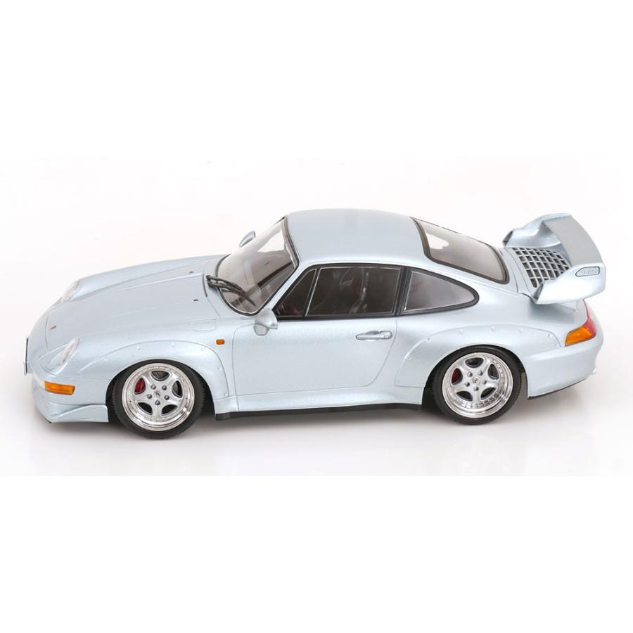 ＜予約品＞ KK scale 1/18 Porsche 911 (993) GT2  Speedline rims 1996 シルバー ポルシェ ダイキャスト製 ミニカーの画像