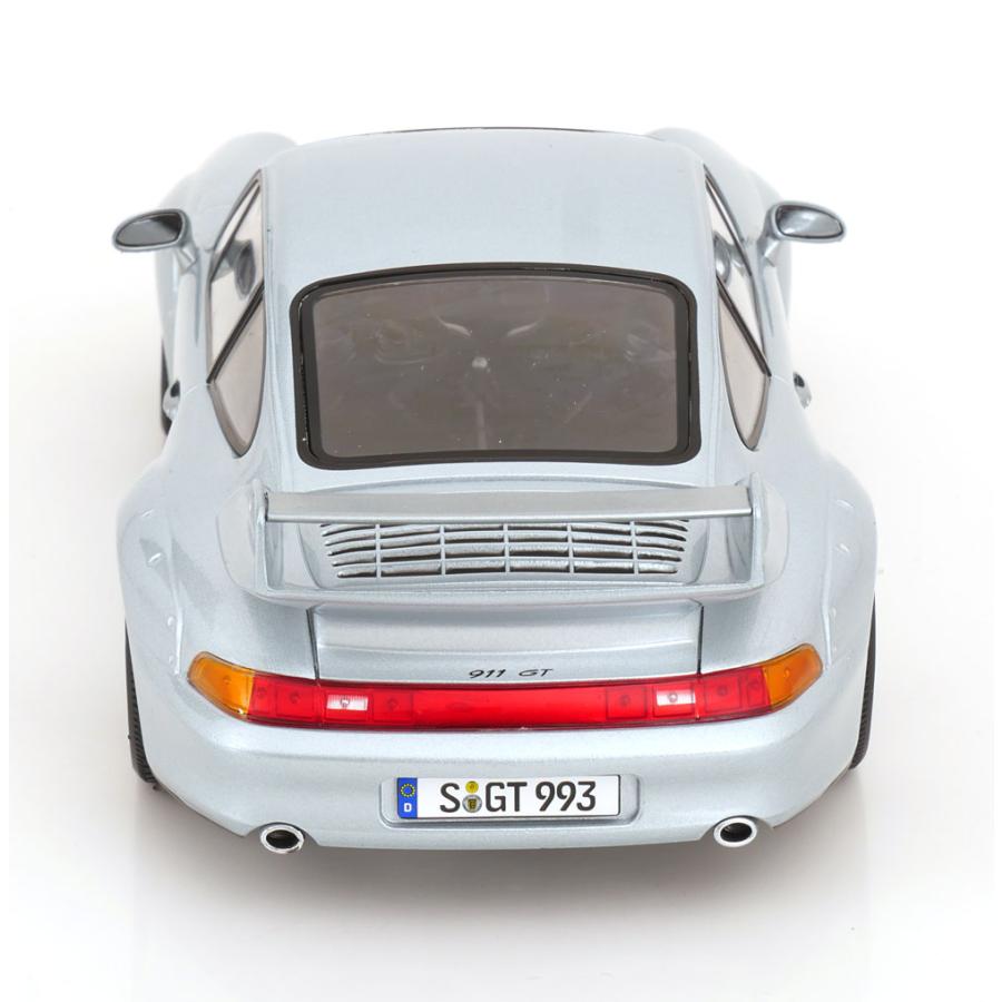 ＜予約品＞ KK scale 1/18 Porsche 911 (993) GT2  Speedline rims 1996 シルバー ポルシェ ダイキャスト製 ミニカーの画像