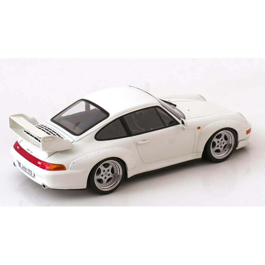 ＜予約品＞ KK scale 1/18 Porsche 911 (993) GT2 Speedline rims 1996 ホワイト ポルシェ ダイキャスト製 ミニカーの画像