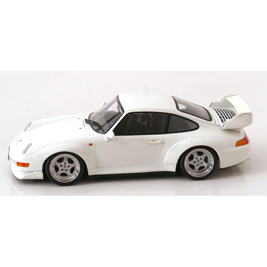 ＜予約品＞ KK scale 1/18 Porsche 911 (993) GT2 Speedline rims 1996 ホワイト ポルシェ ダイキャスト製 ミニカーの画像