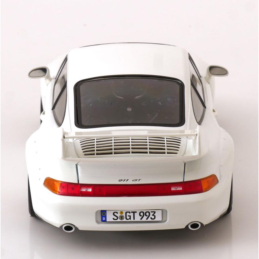 ＜予約品＞ KK scale 1/18 Porsche 911 (993) GT2 Speedline rims 1996 ホワイト ポルシェ ダイキャスト製 ミニカーの画像