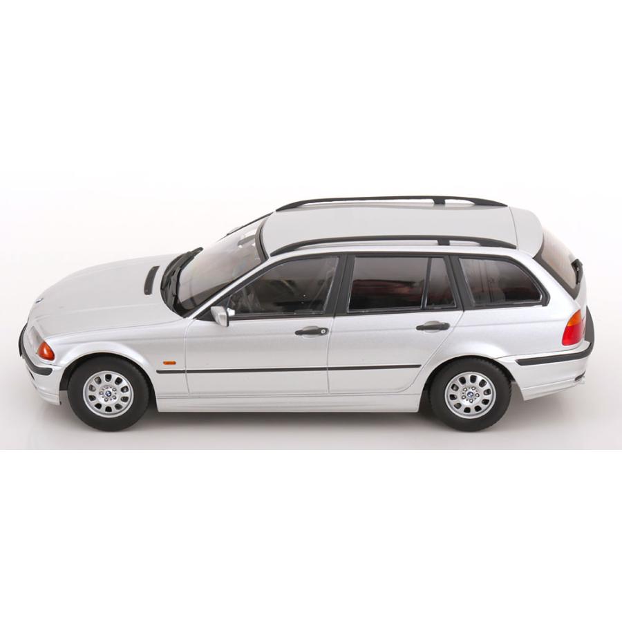 KK scale 1/18 BMW 3series E46 touring 1999 シルバー ダイキャスト製 ミニカーの画像