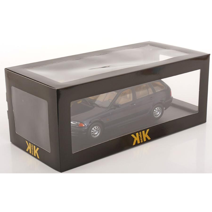 KK scale 1/18 BMW 3series E46 touring 1999 ダークブルー ダイキャスト製 ミニカーの画像