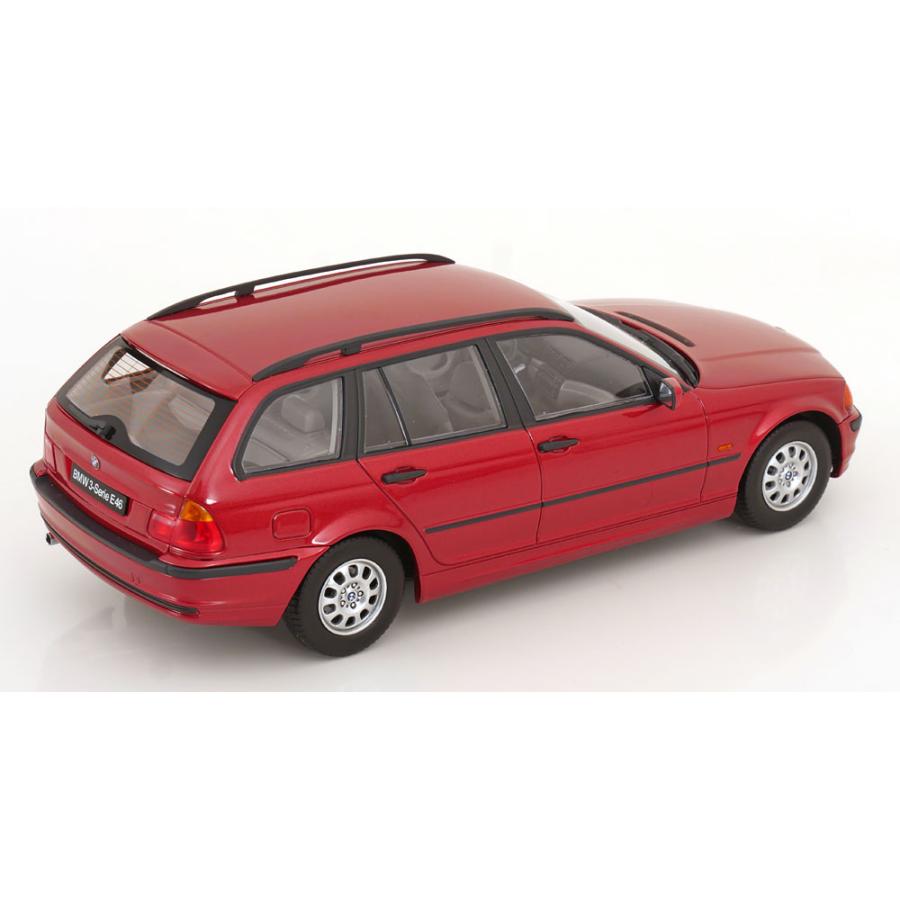 ＜予約品＞ KK scale 1/18 BMW 3series E46 touring 1999 レッド ダイキャスト製 ミニカーの画像
