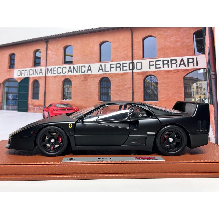 B.B.R 新発売！ BBR 京商 1/18 Ferrari F40 マットブラック フェラーリ