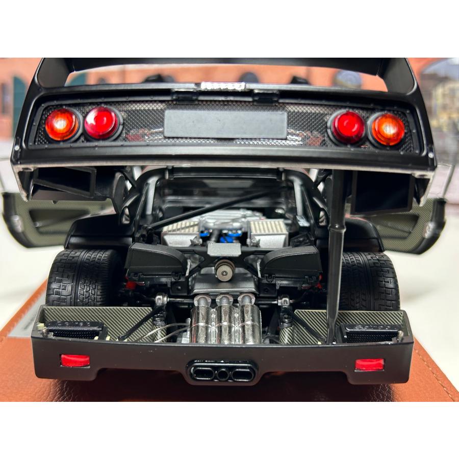 B.B.R 新発売！ BBR 京商 1/18 Ferrari F40 マットブラック フェラーリ