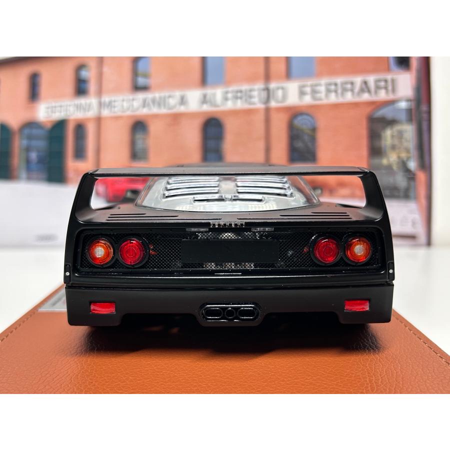 B.B.R 新発売！ BBR 京商 1/18 Ferrari F40 マットブラック レッド