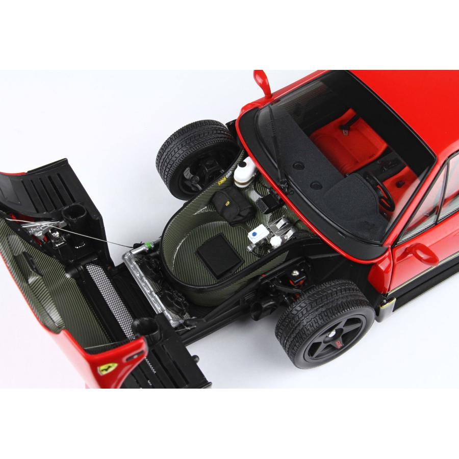 B.B.R ＜予約品＞ BBR 京商 1/18 Ferrari F40 レッド/ブラック