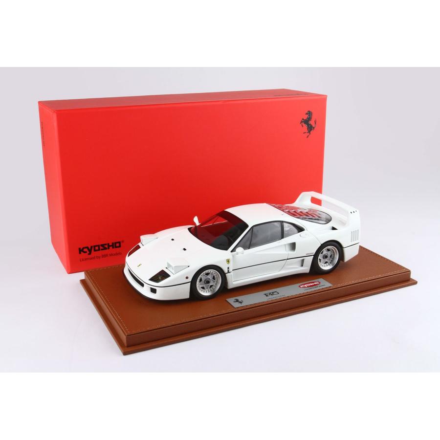 B.B.R <予約品> BBR 京商 1/18 Ferrari F40 ホワイト B.B.R <予約品> BBR 京商 1/18 Ferrari F40 ホワイト
