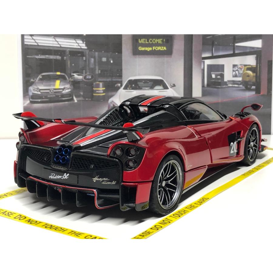 LCD Models 1/18 Pagani Huayra BC 2016 redmetallic/black