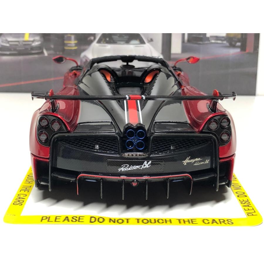 LCD Models 1/18 Pagani Huayra BC 2016 redmetallic/black