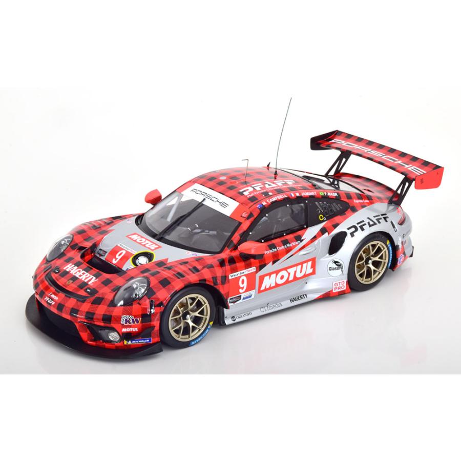 ixo Ixo 1/18 Porsche 911 GT3 R #9 GTD-Pro 24h Daytona 1964