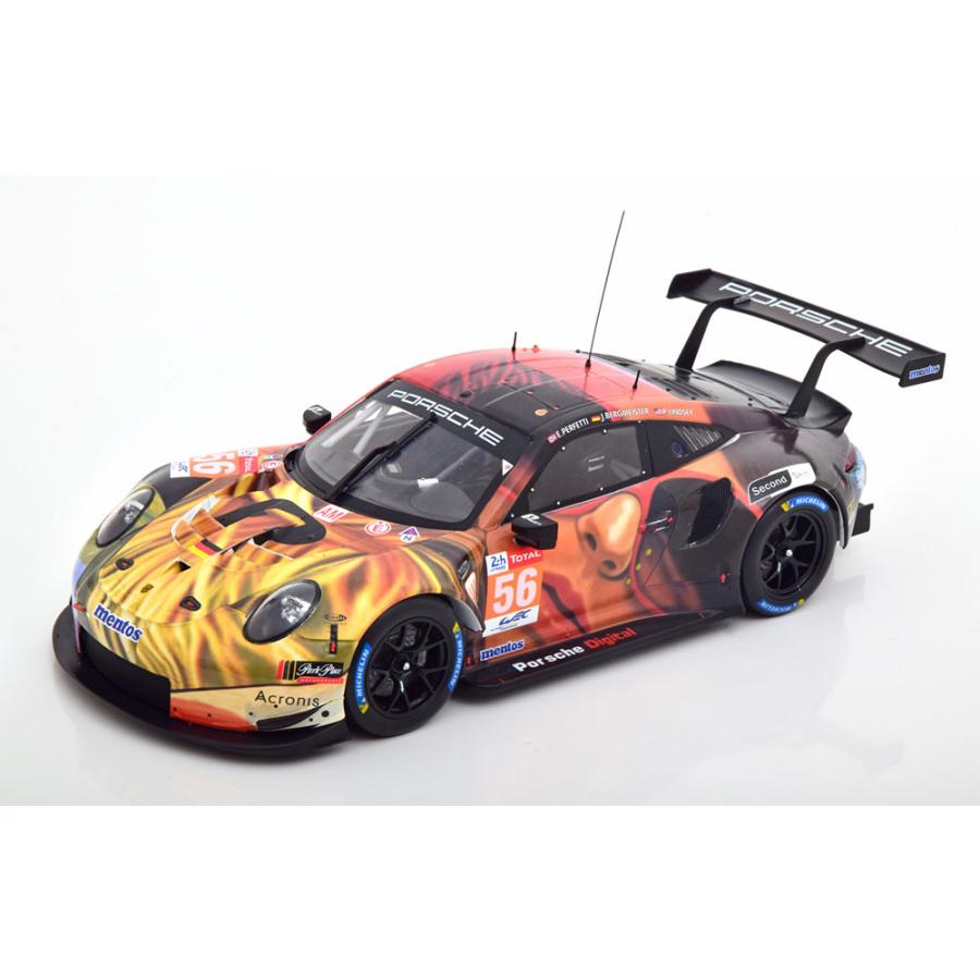 ixo Ixo 1/18 Porsche 911 RSR #56 LMGTE AM Class 24h Le Mans 2019