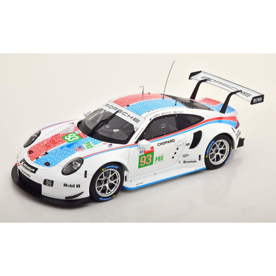 Ixo 1/18 Porsche 911 (991) RSR #93 24h Le Mans 2019 Tandy/Bamber/Pilet　ポルシェ　イクソ