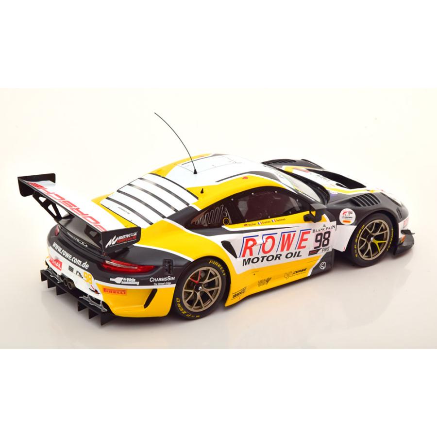 ixo Ixo 1/18 Porsche 911 GT3 R #98 24h Spa 2019 Rowe Racing Dumas