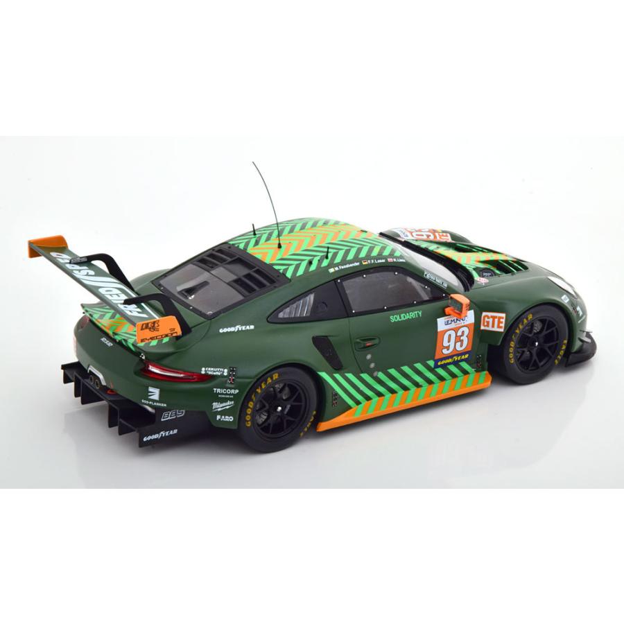 銀座正規取扱店 Ixo 1/18 Porsche 911 RSR #93 ELMS 2020 Fassbender/Laser/Lietz　ポルシェ　イクソ