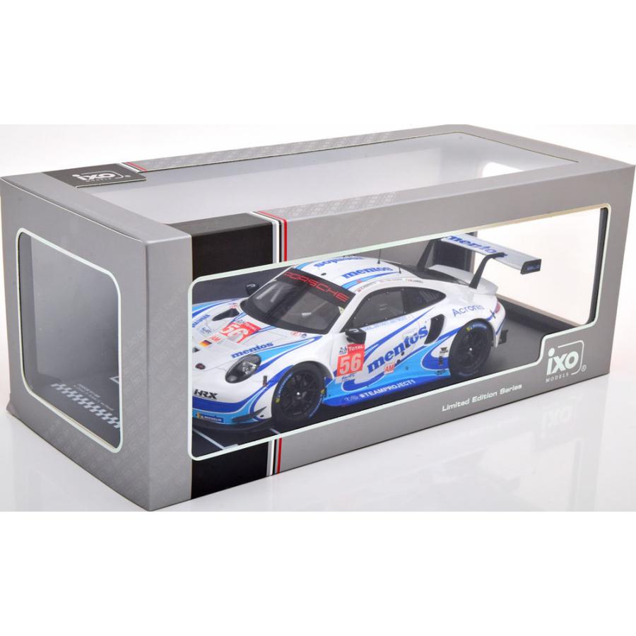IXO-MODELS LEGT18059 Scala 1/18 | PORSCHE 911 991-2 RSR 4.0L TEAM PROJECT 1 N 56 24h LE MANS