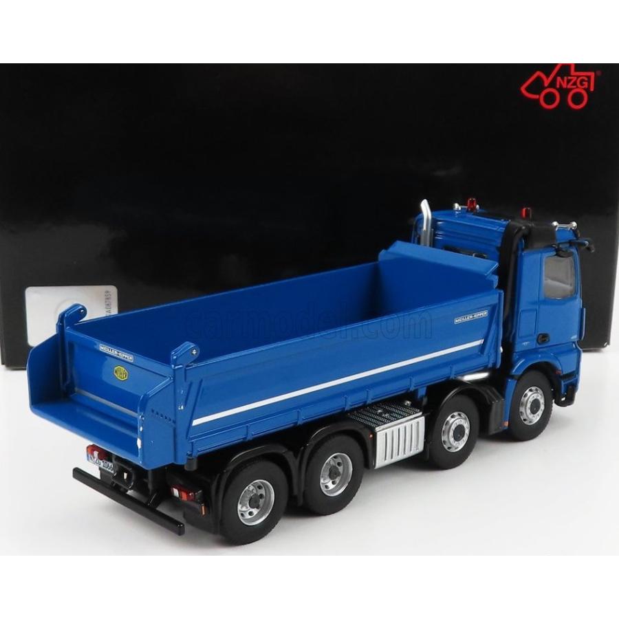 NZG 1/50 Mercedes Benz Actros 4151 8x4 MEILLER KIPPER ブルー NZG 1/50 Mercedes Benz Actros 4151 8x4 MEILLER KIPPER ブルー