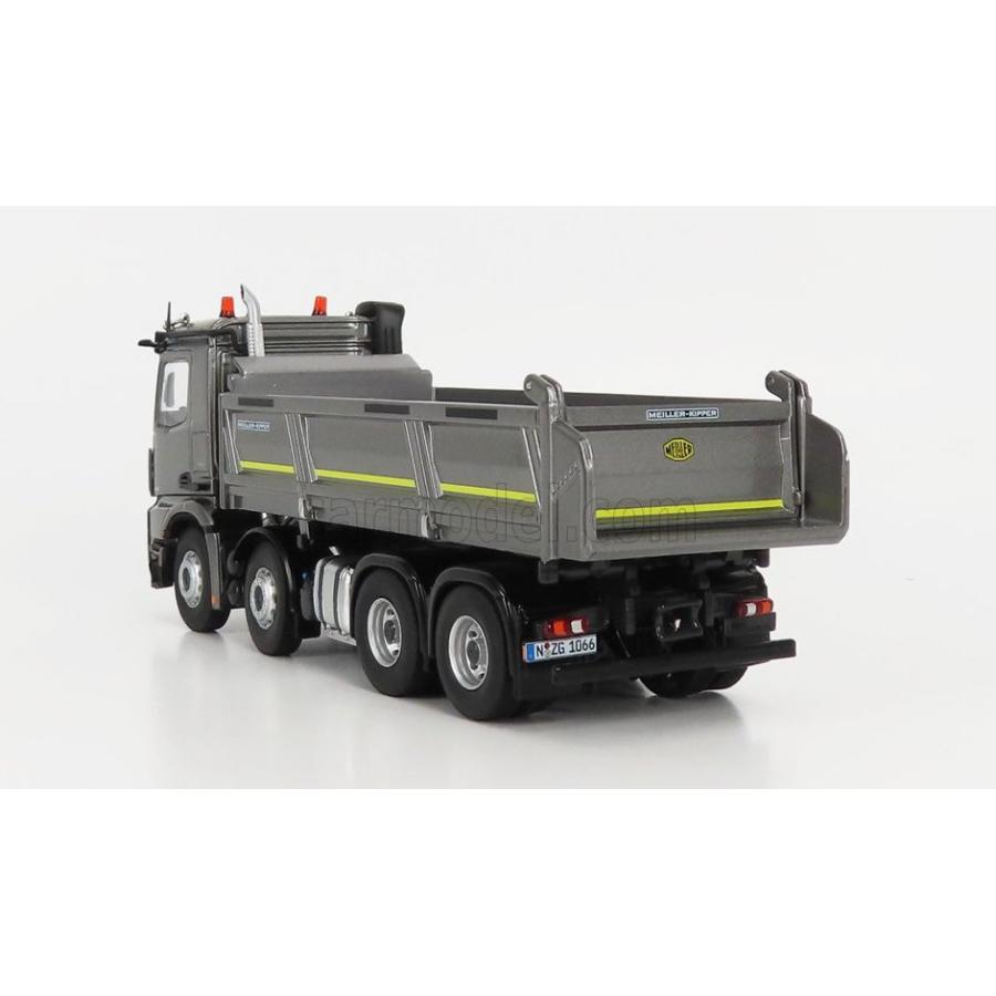 NZG 1/50 Mercedes Benz Actros 4151 8x4 MEILLER KIPPER グレー